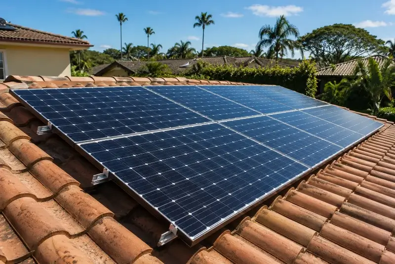 Installation de panneaux solaires à Lamothe